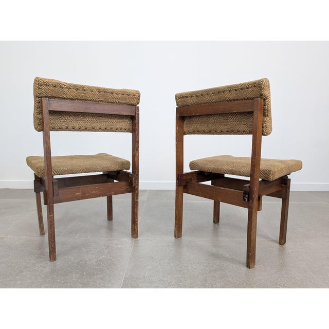 Chairs with Adjustable Seats and Backrests in the style of Gerrit Thomas Rietveld, 1950s, Set of 2 For Sale - Image 9 of 18