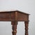 19th Century Walnut Writing Desk with Turned Legs, Italy For Sale - Image 6 of 10