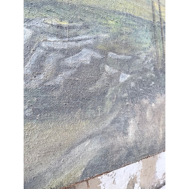 Landscape Composition, 1950, Oil Painting on Canvas For Sale - Image 17 of 18