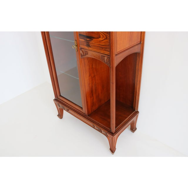 Art Nouveau Marquetry Display Cabinet by Louis Majorelle, France, 1900 For Sale - Image 14 of 18