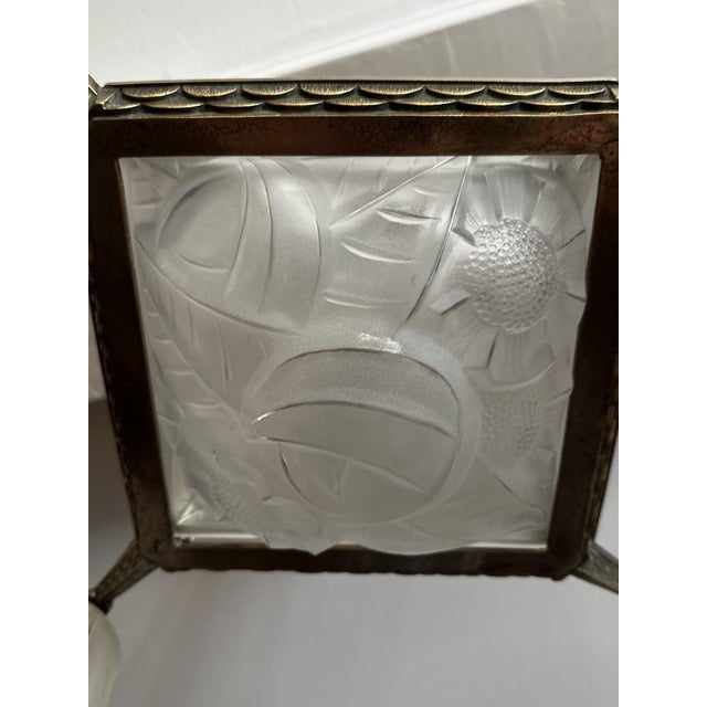 Art Deco Chandelier, 1930s For Sale - Image 6 of 14