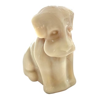 Mid-Century Degenhart Glass Dog For Sale