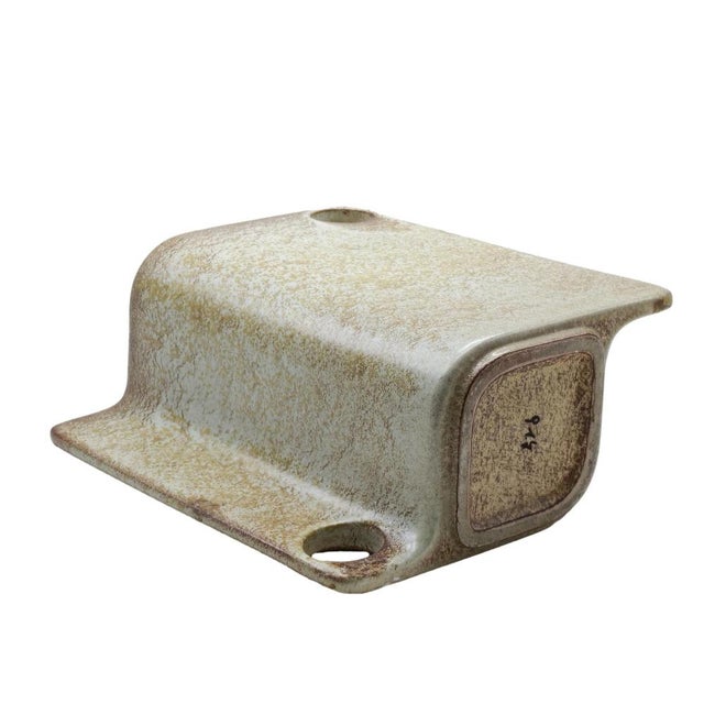 Vintage Italian Mod. 917 Ceramic Vase by Roberto Rigon for Bertoncello, 1960s For Sale - Image 6 of 11