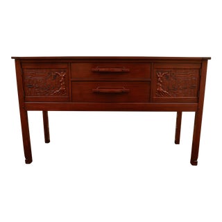 Stickley Antiquities Collection Sideboard With Carved Doors For Sale