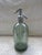 Vintage 1930’s Green Argentina Handmade Glass & Metal Soda/Seltzer Bottle For Sale - Image 12 of 18