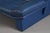 Blue Post-Modern Leather Sofa by Nicoletti Salotti, Italy, 1980s For Sale - Image 8 of 10