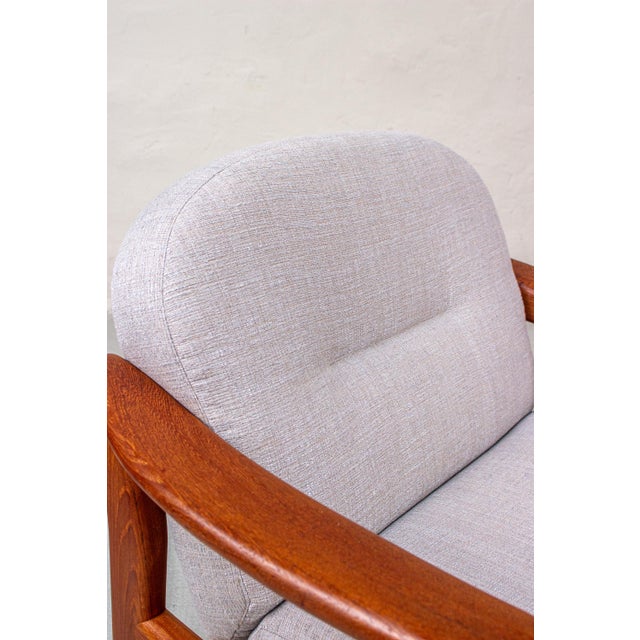 Vintage Danish Teak Easy Chair from Komfort, 1980s For Sale - Image 17 of 18