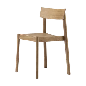 Natural Oil Rectangular Citizen Chair by etc.etc. for Emko