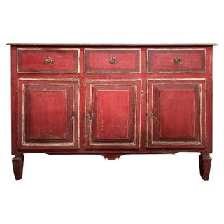18th Century Italian Louis XVI Painted Chest For Sale