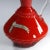 Italian Red Glass Vase from Empoli, 1960s For Sale - Image 4 of 9