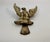 American Antique Brass Eagle Door Knocker For Sale - Image 3 of 7