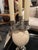 Metal Silver Plate & Ostrich Egg Candlesticks -a Pair For Sale - Image 7 of 11