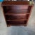 Wood Vintage Mahogany 3 Shelves Book Case Traditional Design For Sale - Image 7 of 18