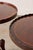 Brown Pair English Mahogany Side Tables With Scalloped Lip (C. 1930) For Sale - Image 8 of 11