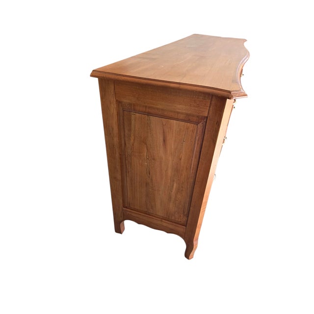 Brown 1990s Ethan Allen Legacy Maple 9 Drawer Triple Dresser French Country Chest Sideboard For Sale - Image 8 of 18