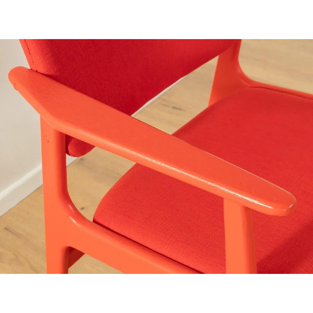 Wood Red Oak Armchair, 1960s For Sale - Image 7 of 8