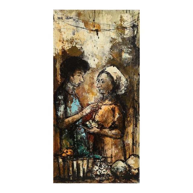 Didier Grandt, Les Femmes De Marche, Painting For Sale