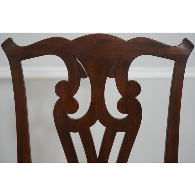 Kittinger Historic Newport Tall Back Mahogany Armchair For Sale In Philadelphia - Image 6 of 18