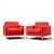 Mid-Century Modern Florence Knoll Mid Century Relaxed Cube Club Lounge Chairs - Pair For Sale - Image 3 of 13