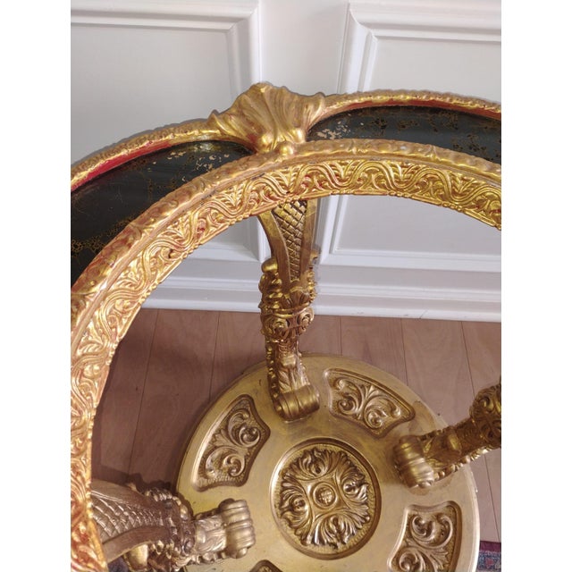 Elevate your living space with this breathtaking & Unique Baroque-style ornate side table. Crafted for those who...