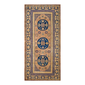 19th Century Central Asian Khotan Carpet ( 6'3" x 13'5" - 190 x 410 )
