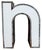 Vintage Illuminated Advertising Letter N, 1960s For Sale - Image 15 of 15