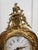 French Beautiful Antique French Louis Gilded Mantle Clock For Sale - Image 3 of 5
