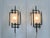 Large Brutalist Wrought Iron and Glass Sculptural Wall Lamps from Honsel-Leuchten, West Germany 1960s, Set of 2 For Sale - Image 10 of 18