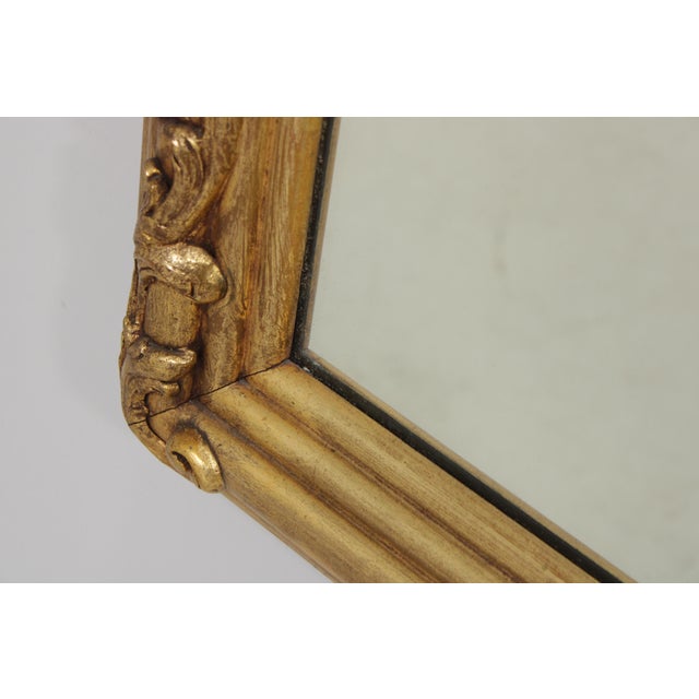Moyer Gold Gilt Regency Style Large Wall Mirror For Sale - Image 11 of 17