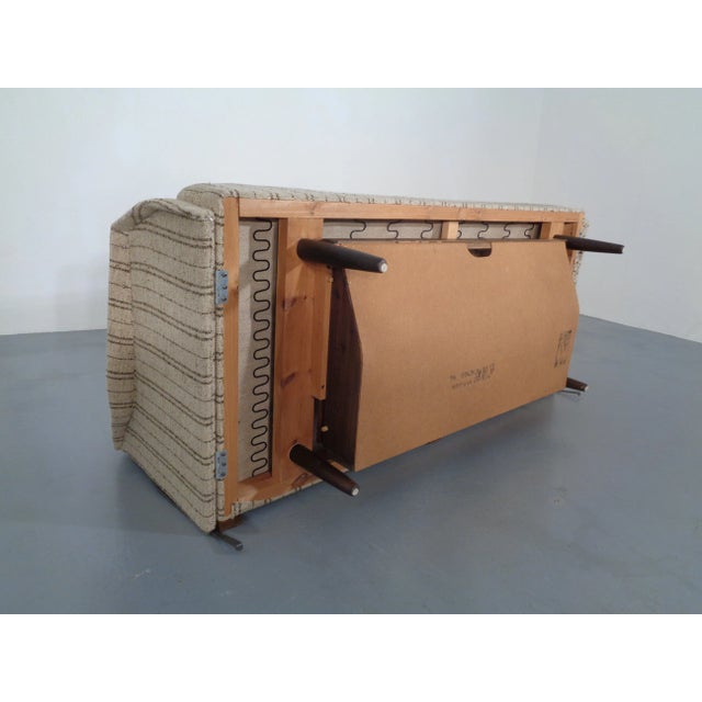 Swedish Teak and Wool Sofa Daybed, 1950s For Sale - Image 18 of 18