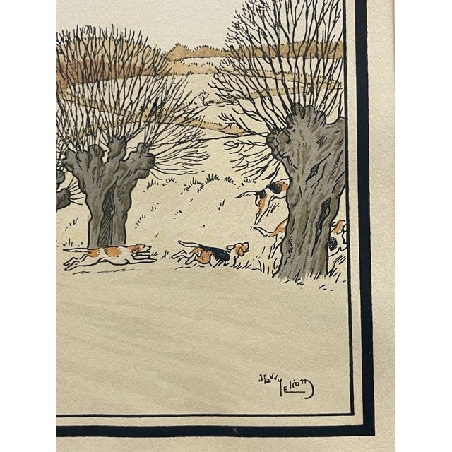 Paper Harry Eliott (French 1882 - 1959) For Sale - Image 7 of 11