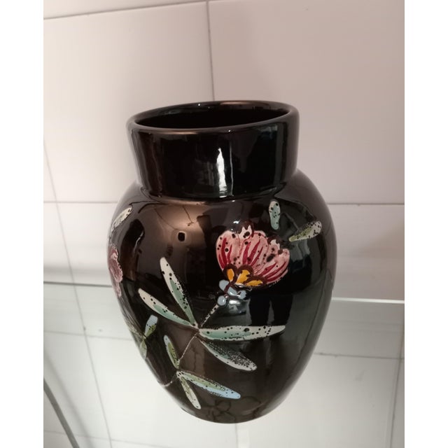 Vintage Ceramic Vase from Flavia Montelupo, 1980s For Sale - Image 6 of 6