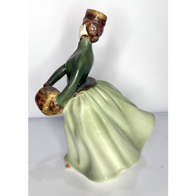 Mid 20th Century Mid 20th Century Royal Doulton Figurine "Grace" For Sale - Image 5 of 6