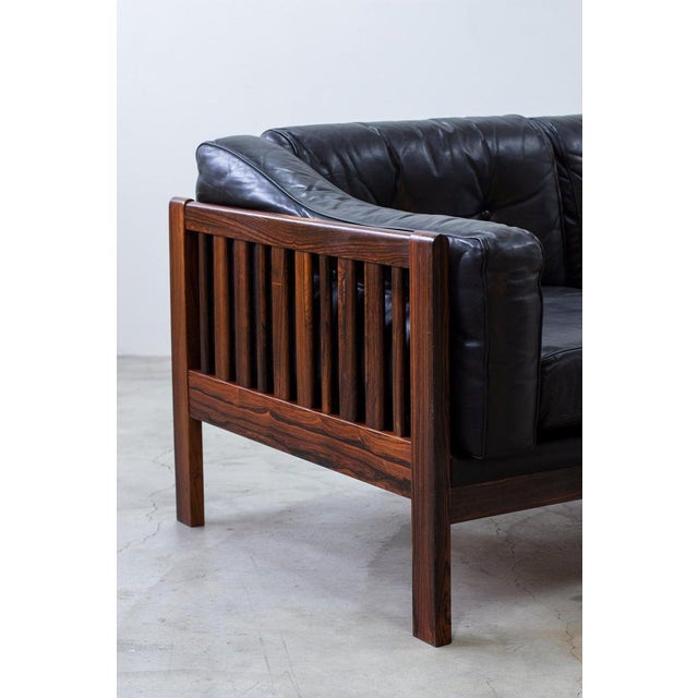 Wood Monte Carlo Sofa by Ingvar Stockum, 1960s For Sale - Image 7 of 11