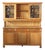 Vintage Danish Brutalist Light Oak Dining Cabinet in the style of Henning Kjærnulf, 1970s For Sale