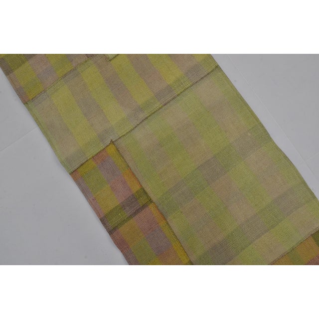 Textile Vintage Anatolian Decorative Kilim Runner For Sale - Image 7 of 10