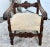 Carved Walnut Tudor Armchair Jacobean Throne Chair Circa 1900 Ornate For Sale In Philadelphia - Image 6 of 12
