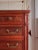 Mid-Century Modern Henredon Walnut & Oak Mid-Century Tallboy Dresser – Refinishe For Sale - Image 3 of 7
