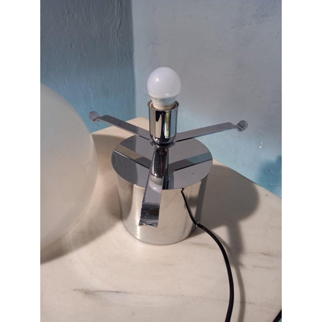 Metal Small Porcino Table Lamp for Azucena, 1990s For Sale - Image 7 of 16