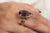 Not Yet Made - Made To Order Amethyst Cocktail Ring Size 7, 18.2ct Pear Cut in 14k Gold by VRJewels For Sale - Image 5 of 16