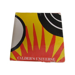 1977 "Calder's Universe" Book 1st Ed, Hc, Dj, Viking Press For Sale