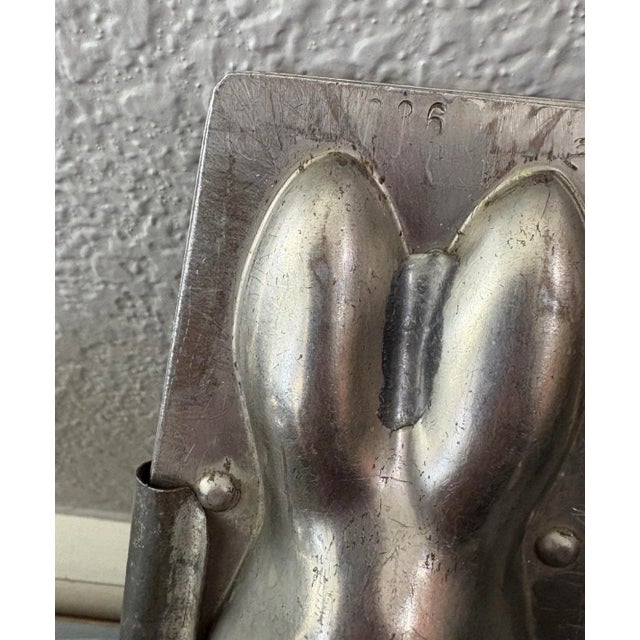 2-Piece Metal 3d Rabbit Bunny Chocolate Candy Mold No. 286 Easter Decor Vintage For Sale - Image 12 of 12