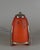Burnt Orange French Art Deco Table Lamp by E. Val & Charles Schneider 1920s France For Sale - Image 8 of 11