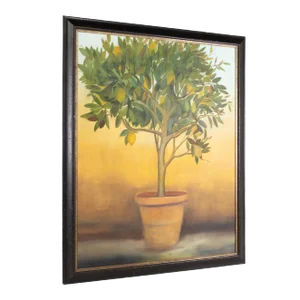 Lemon Tree Framed Painting on Canvas
