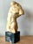 Vintage Boho Cast Resin Sculpture of Man For Sale - Image 4 of 10