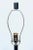 1950s Tall Design-Technics Black, White & Gray Pottery Table Lamp, 1950's For Sale - Image 5 of 13