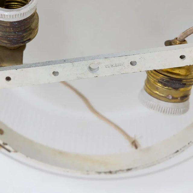 Gold Small Ceiling or Wall Lamp by Luigi Caccia Dominioni for Azucena For Sale - Image 8 of 9