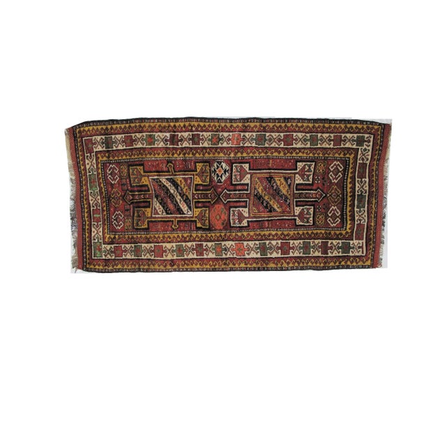 1910s Persian Tribal Rug - 4'3" X 8'8" For Sale In New York - Image 6 of 6
