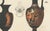 Paper Albert Genick, Greek Jugs with Classical Figures, 1883, Lithograph For Sale - Image 7 of 10
