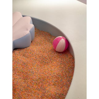 Contemporary Vibrant Fine Art Photograph - Confetti Beach Ball For Sale